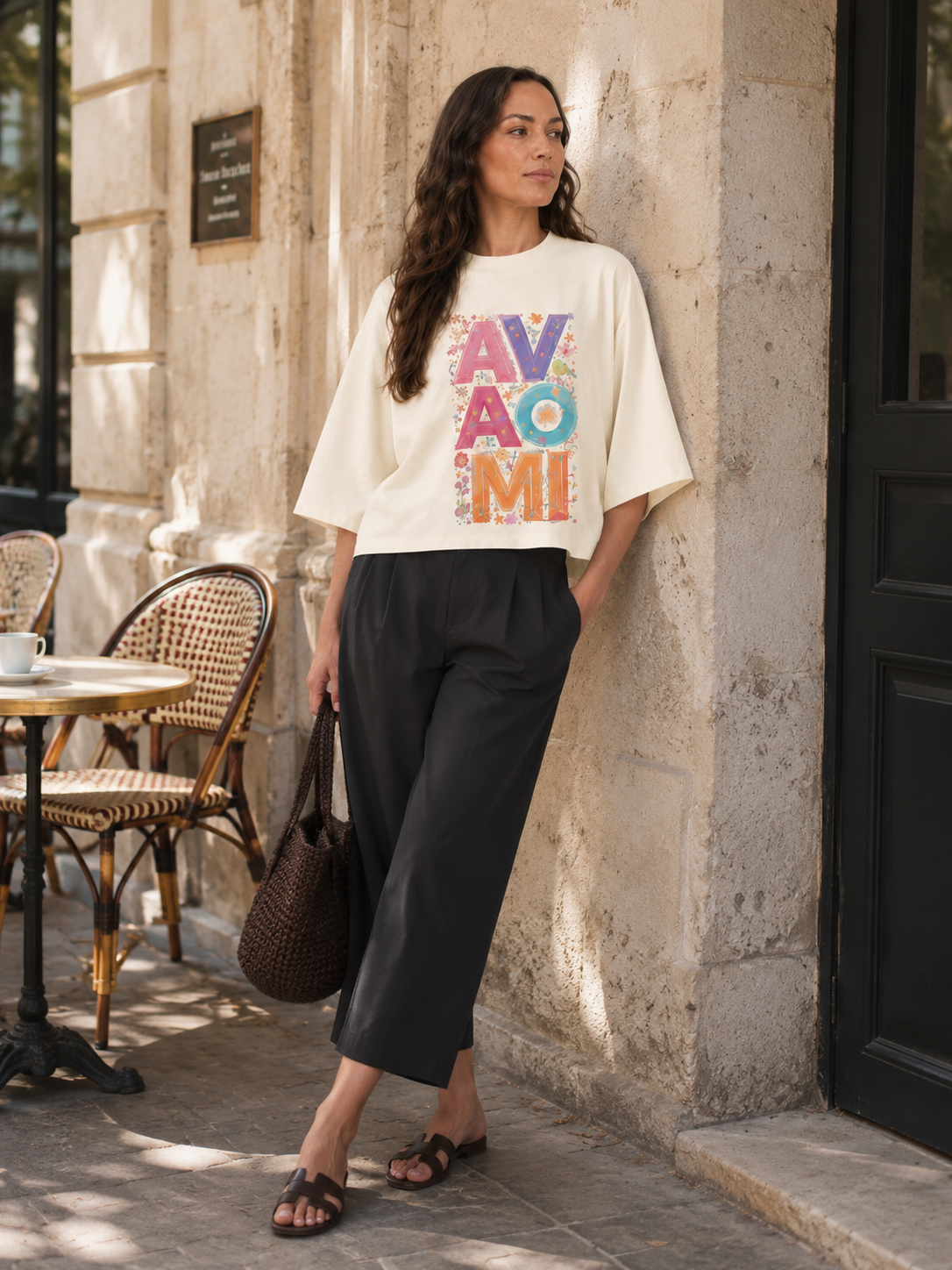 Tricou Cropped AVAOMI Bloom