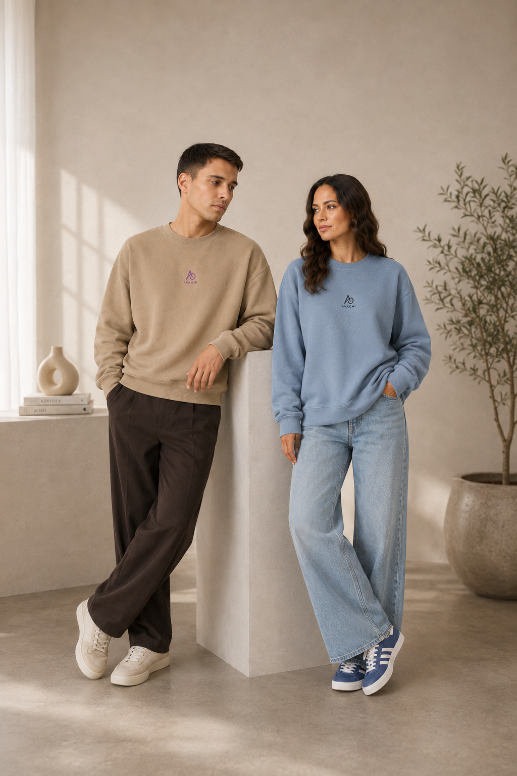 Bluză VINTAGE oversize unisex AVAOMI Pulse AO