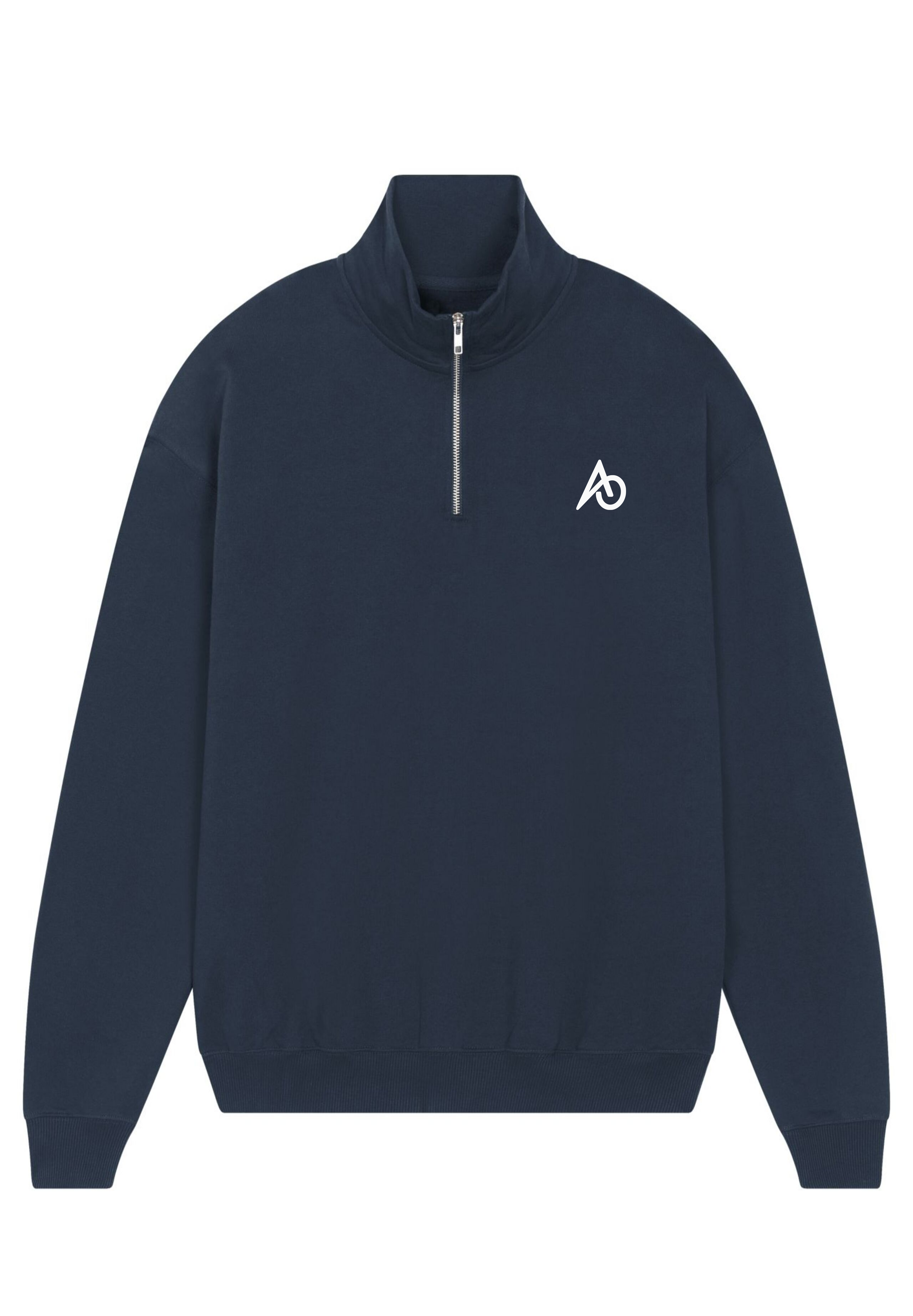 Bluză OVERSIZE unisex AVAOMI Signature AO cu fermoar scurt