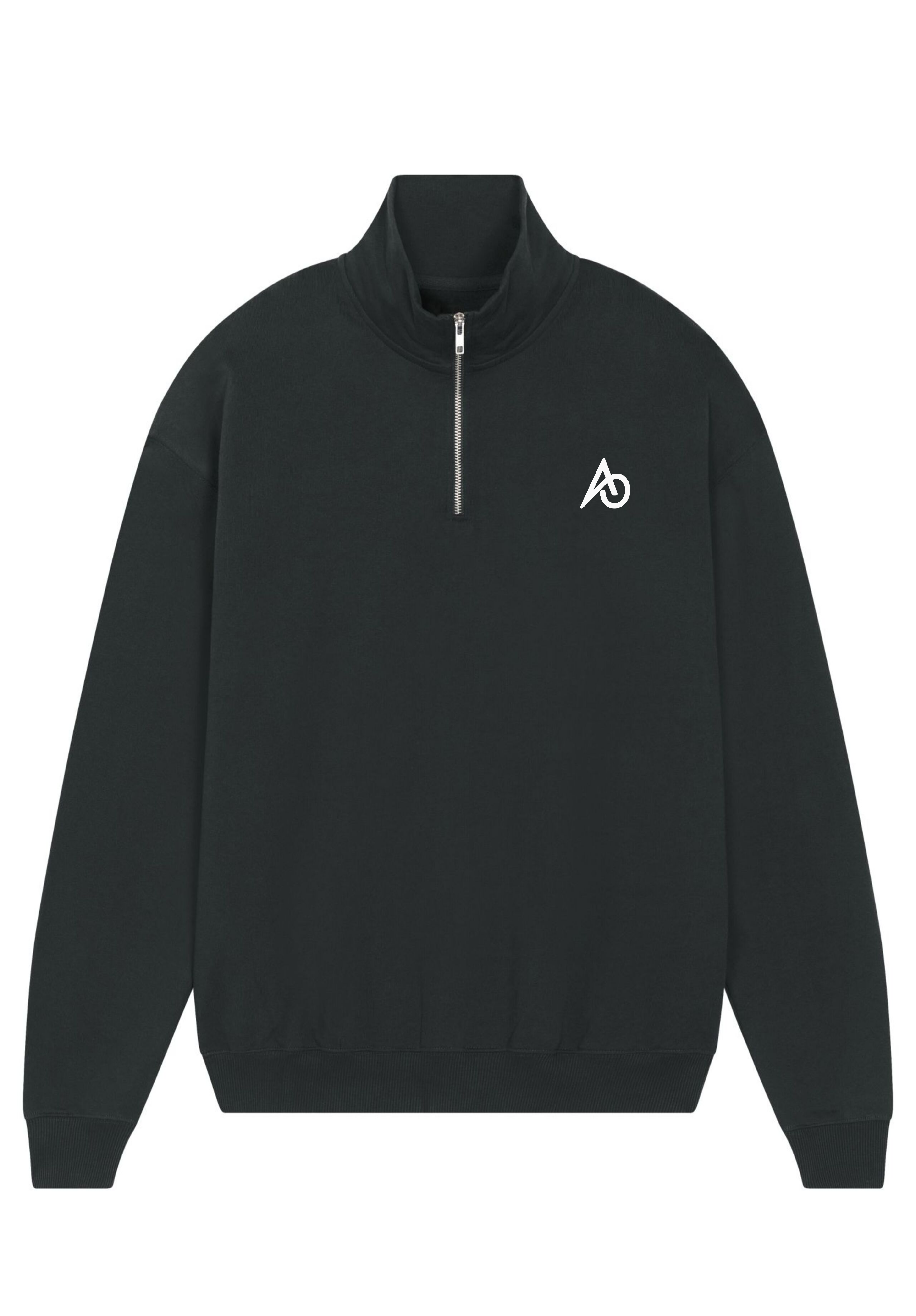 Bluză OVERSIZE unisex AVAOMI Signature AO cu fermoar scurt
