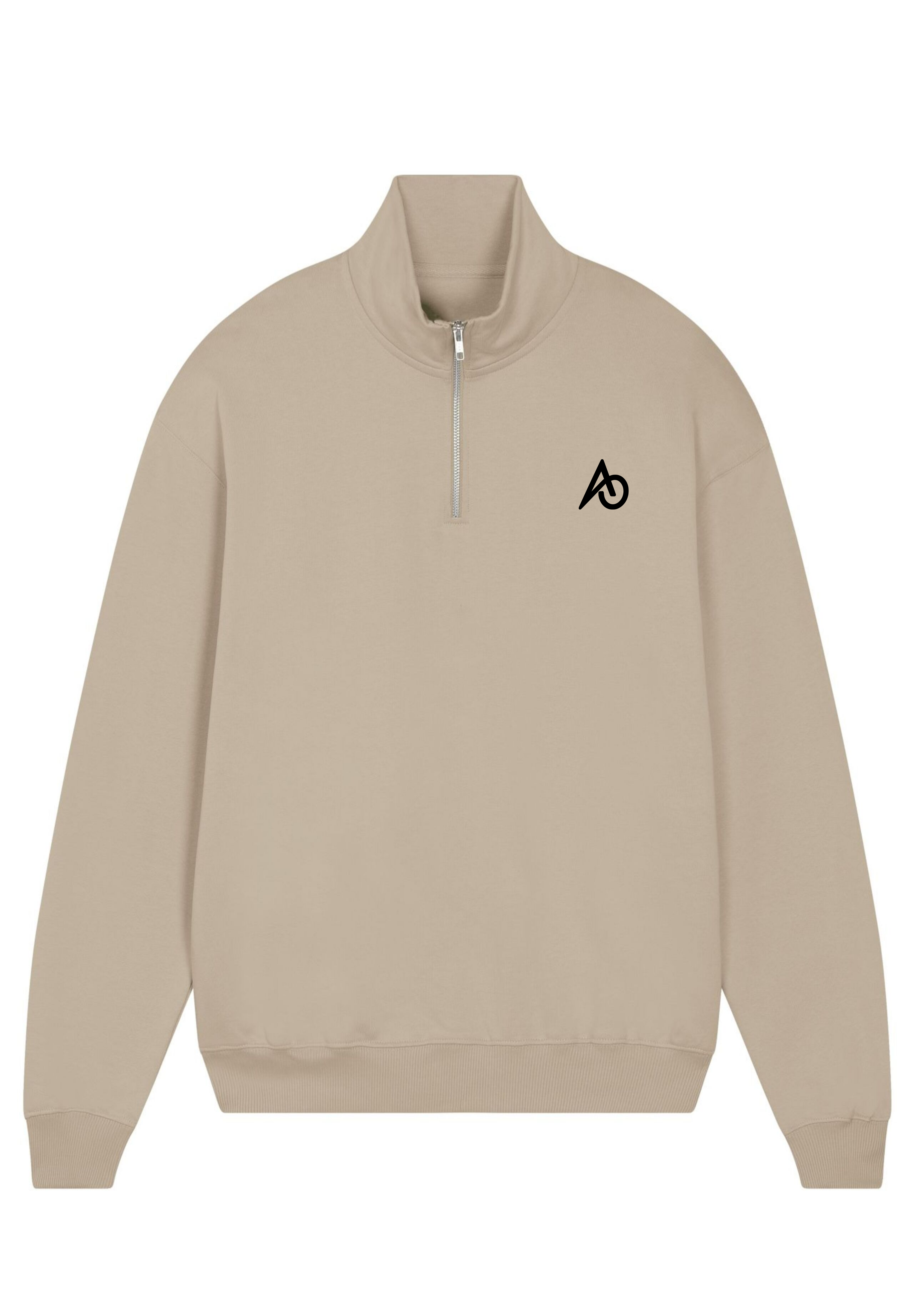 Bluză OVERSIZE unisex AVAOMI Signature AO cu fermoar scurt