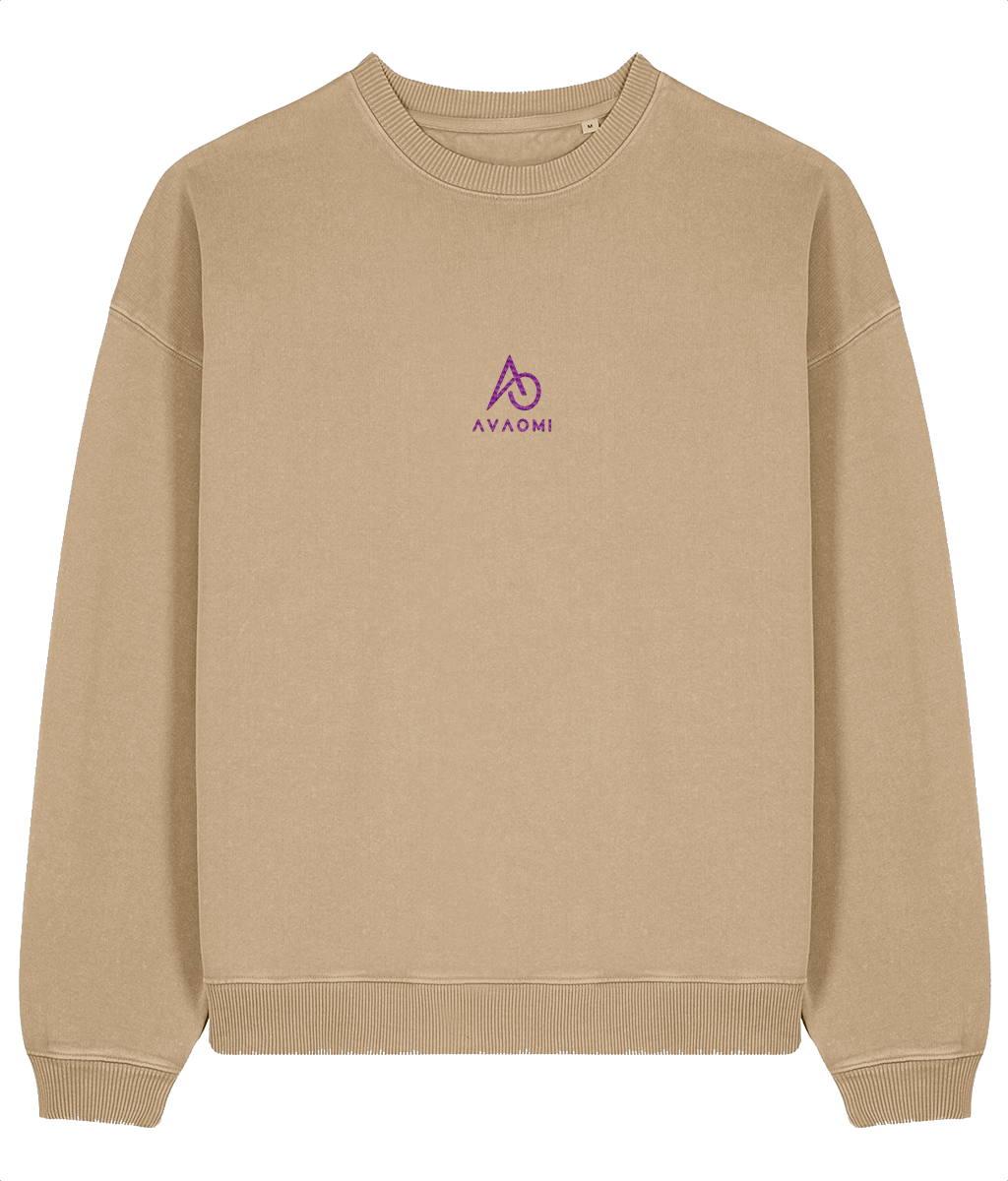 Bluză VINTAGE oversize unisex AVAOMI Pulse AO