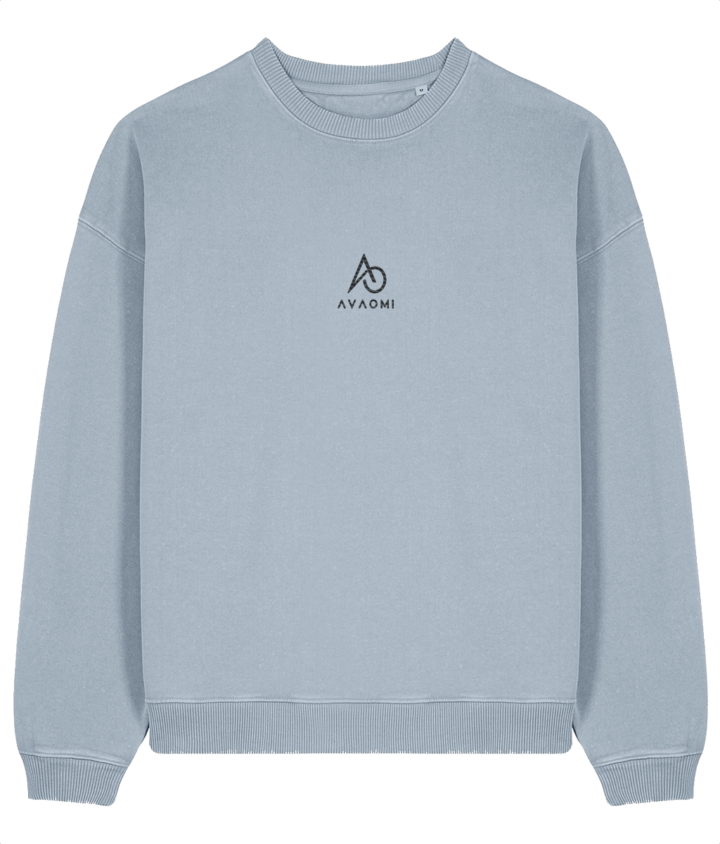 Bluză VINTAGE oversize unisex AVAOMI Pulse AO