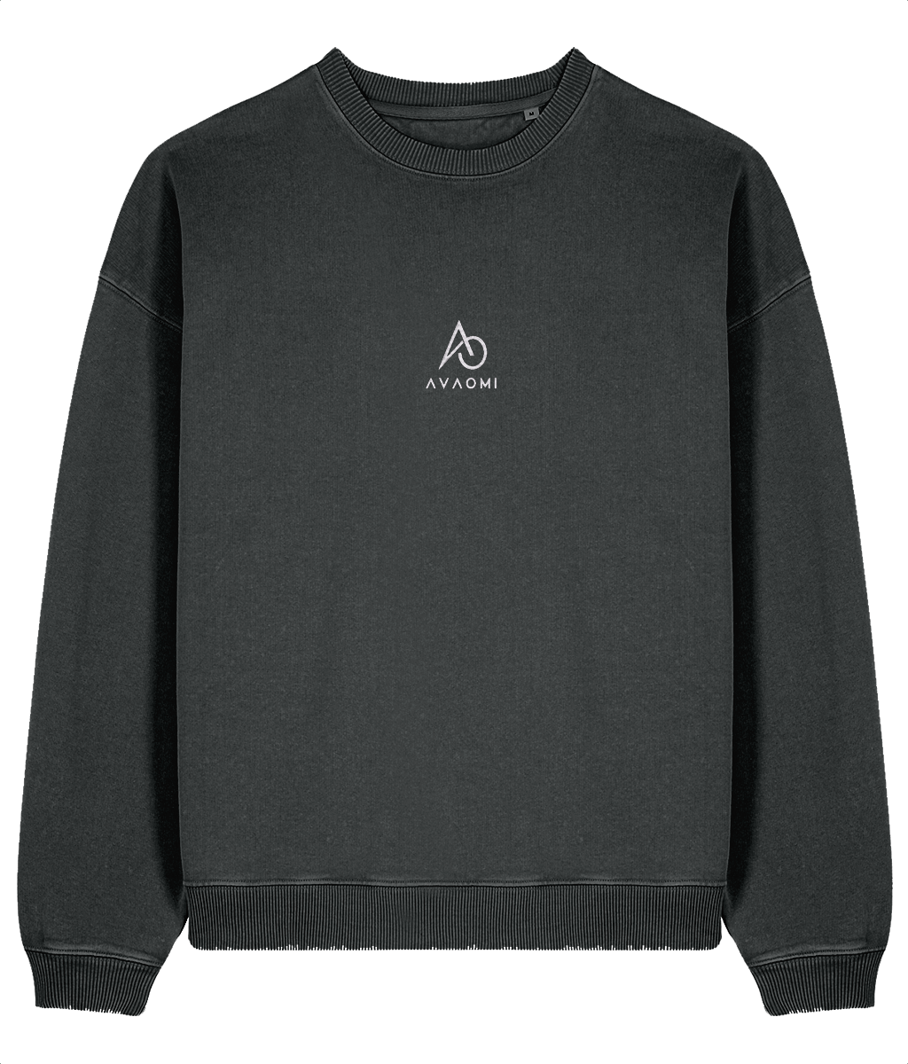 Bluză VINTAGE oversize unisex AVAOMI Pulse AO